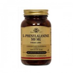 SOLGAR - L-Phénylalanine 500mg - 50 gélules végétales