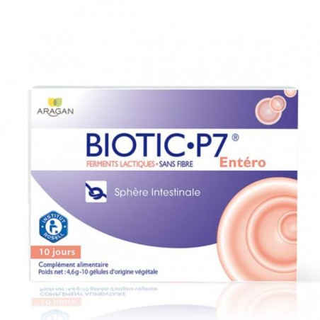 ARAGAN - BIOTIC P7 ENTERO - 10 gélules