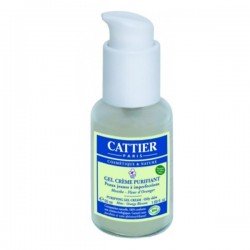 CATTIER - GEL CRÈME PURIFIANT - Peaux grasses à imperfections - Flacon 30ml.
