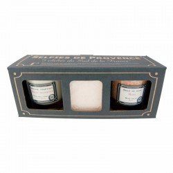 BLEU JAUNE EN PROVENCE - coffret selfies parfum olive - IDEE CADEAU !