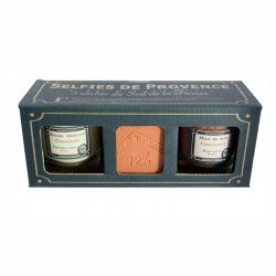 BLEU JAUNE EN PROVENCE - Coffret "Selfies de Provence" au parfum coquelicot - IDEE CADEAU !