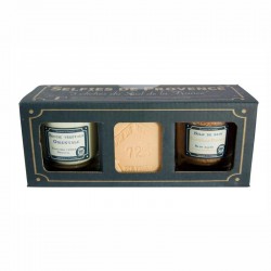 BLEU JAUNE EN PROVENCE - Coffret "Selfies de Provence" au parfum orange - IDEE CADEAU !