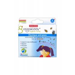 ORGAKIDDY Elastique anti poux / 4 