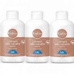 Gifrer - Liniment Oléo-Calcaire - 3 Flacons de 500 ml