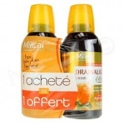 MILICAL - DRAINEUR ULTRA AGRUMES  LOT DE 2 (1 acheté + 1 offert)