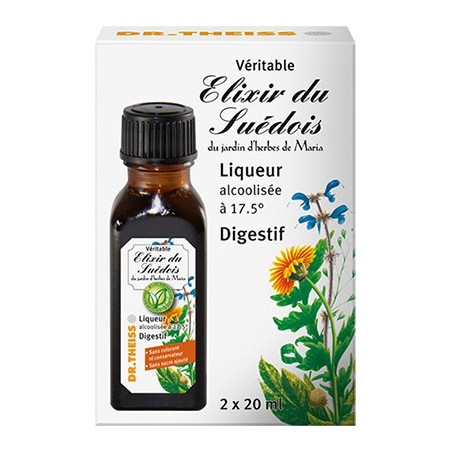 Dr THEISS - Elixir du suedois - pack de 2*20ml 