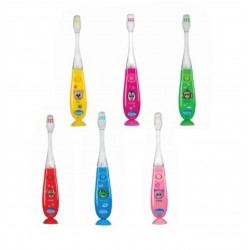 Le Comptoir des Tendances - BROSSE A DENTS EDUCATIVE avec Led et Ventouse