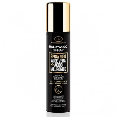 HOLLYWOOD - Spray visage - aloe vera + acide hyaluronique - 75ml