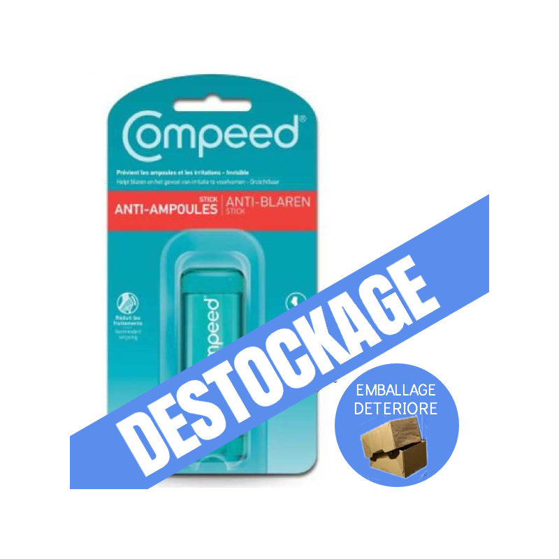 DEGRIFF- Compeed® - Stick Anti-Ampoules Boîte 1 unité