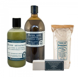 BLEU JAUNE EN PROVENCE - Coffret Grand Ménage -  4 produits