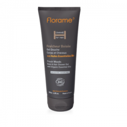 Florame - Gel douche Homme Corps et Cheveux "FRAICHEUR BOISEE" - 200ml 