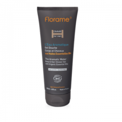 Florame - Gel douche Homme Corps et Cheveux "EAU AROMATIQUE" - 200ml 