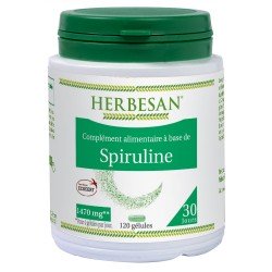 HERBESAN® - SPIRULINE ecocert - 100 gélules