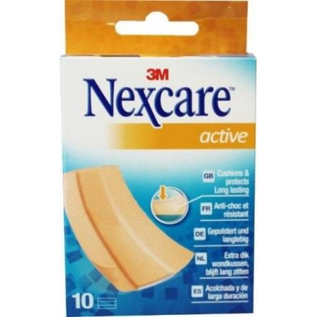 3M - NEXCARE ACTIVE  - 10 PANSEMENTS***