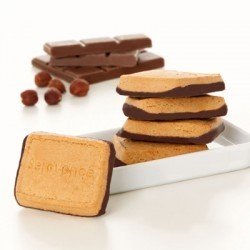 SEROVANCE - BISCUITS SAVEUR NOISETTES SOCLE CHOCOLAT - 8 palets de 25g
