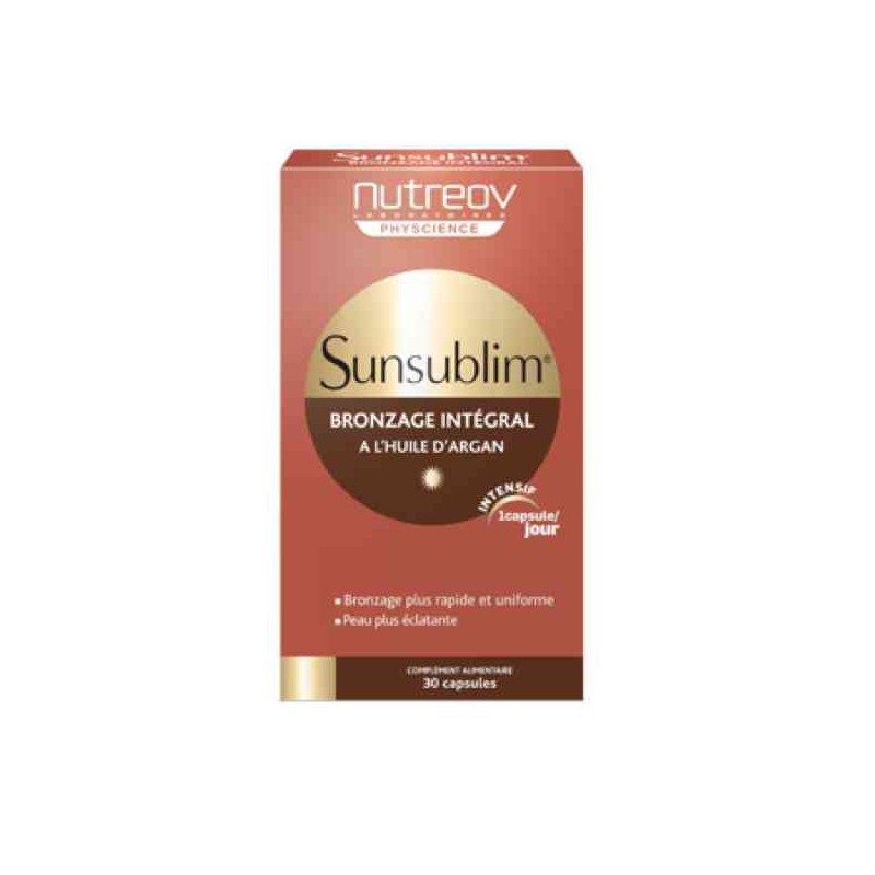 Nutreov Laboratoire - Sunsublim® Bronzage Intégral - TRIO 3X28 Capsules