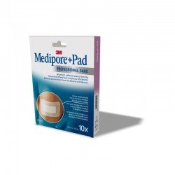 3M France - Medipore + Pad - 10cm*10cm X10 
