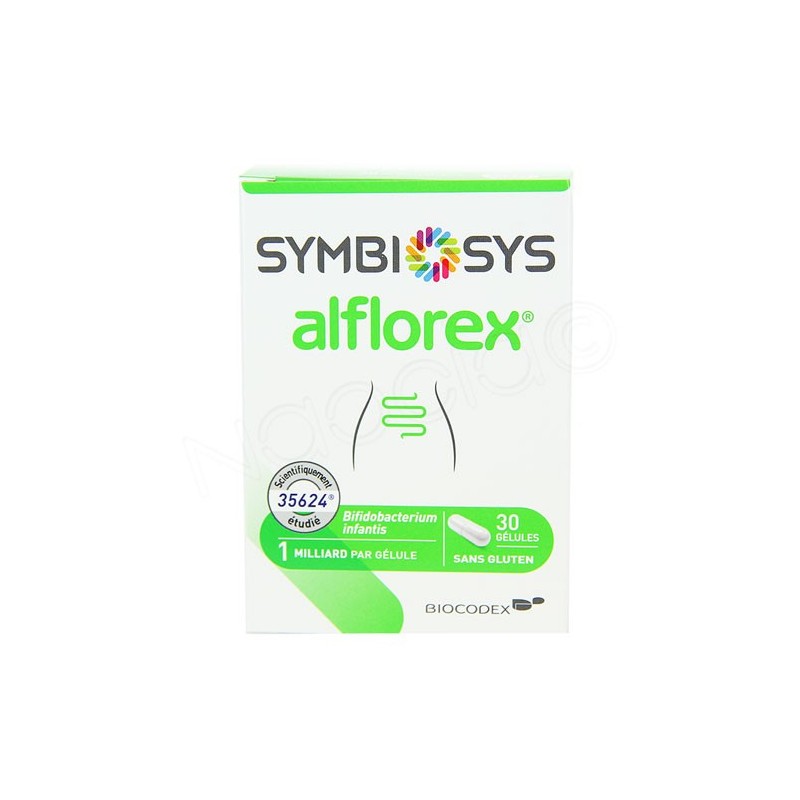 BIOCODEX - SYMBIOSYS ALFLOREX - 30 gélules