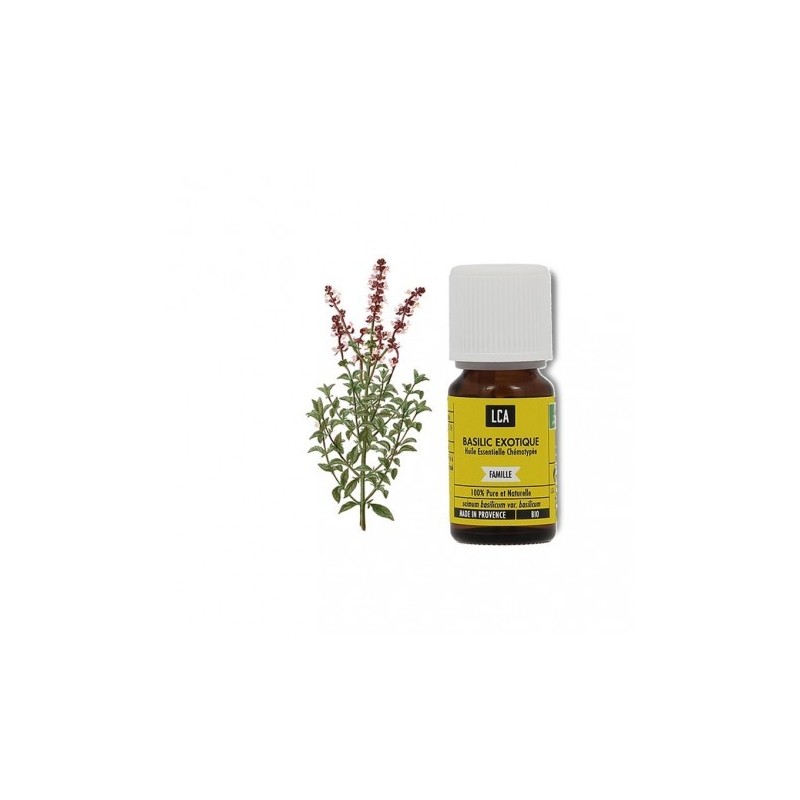 LCA - BASILIC exotique Huile Essentielle BIO - 10ml