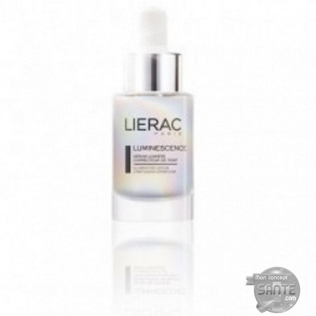 LIERAC - LUMINESCENCE - SÉRUM LUMIÈRE CORRECTEUR DE TEINT - flacon Stilligoutte 30ml.