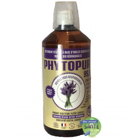 PHYTOPUR - détergent lavande - 1 litre