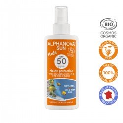 ALPHANOVA -  SUN KIDS PROTECTION SOLAIRE SPRAY SPF50 BIO