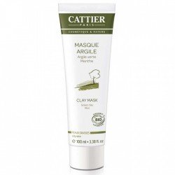 CATTIER - MASQUE ARGILE VERTE - MENTHE
