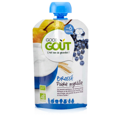 Good Goût - Dessert Lacté dès 6 mois BIO - BANANE/FLEUR D'ORANGER - 90GR 