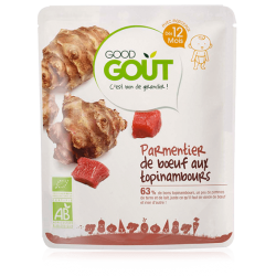 Good Goût - Petit Plat dès 6 mois BIO -PANAIS/ÉPINARDS SAUMON - 190GR 