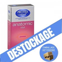 DEGRIFF - PROTEX - Anatomic réel - boîte de 12 préservatifs