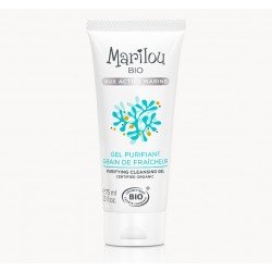 Marilou BIO - Gel Purifiant Grain de Fraîcheur - AU ACTIFS MARINS - 75 ml