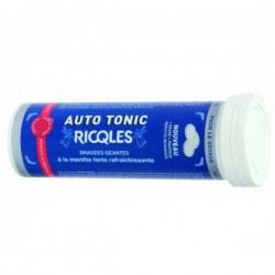RICQLES - Autotonic - Dragées Menthe - 76g
