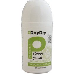 DAYDRY - Deodorant Roll-on soin probiotique - Green yuzu - 50ml