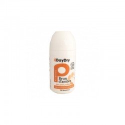 DAYDRY - Deodorant Roll-on soin probiotique Brun d' Ambre - 50ml