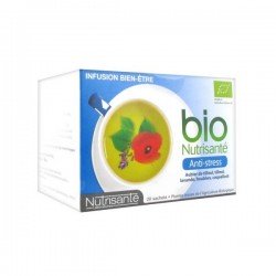 DEGRIFF - Nutrisanté - Infusion BIO Anti-Stress - Boîte de 20 sachets