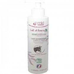 MKL - LAIT D'ANESSE BIO - HYDRATANT Corps & Mains   200 ml