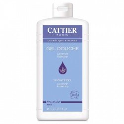 CATTIER - GEL DOUCHE TONIFIANT - Lavande-Romarin - Flacon 1l.