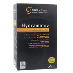 EffiNov sport - HYDRAMINOV  - 10 sticks saveur naturelle agrumes