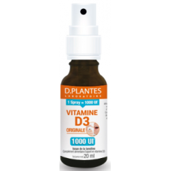 D.PLANTES - VITAMINE D3 spray 20ml