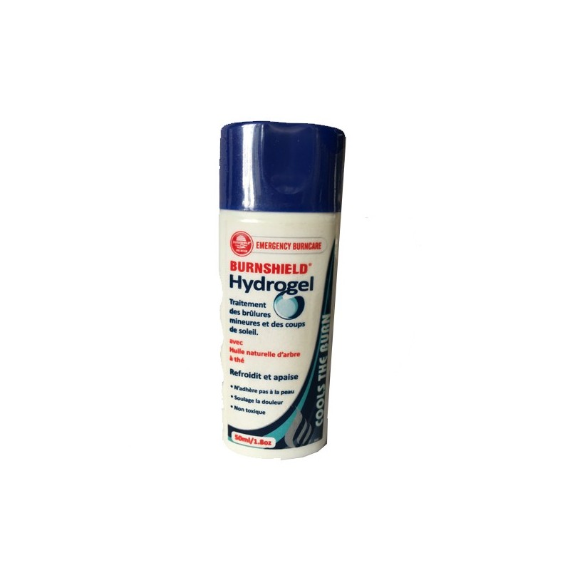 BURNSHIELD - Hydrogel - brûlures mineures et coups de soleil - 50ml