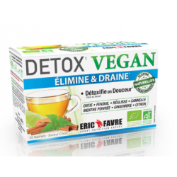 ERIC FAVRE® - Detox vegan - tisane BIO citron - 20 sachets