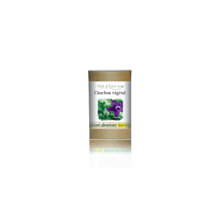 NAT & form - CHARBON VEGETAL - 60 gélules