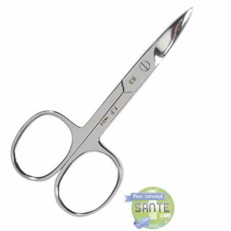 Manupharm - Ciseaux à ongles - droits - acier inoxydable - mf83
