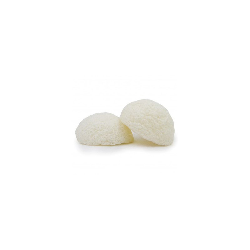 Abricot & Bergamotte - Eponge de konjac - nature - 8cm
