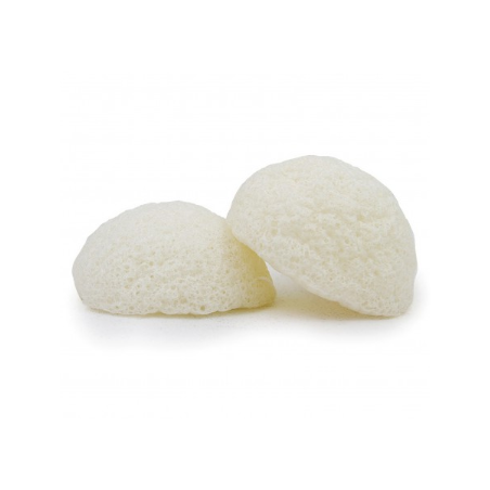 Abricot & Bergamotte - Éponge de konjac - nature - 8cm