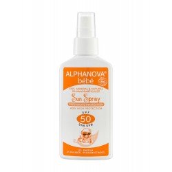 ALPHANOVA -  Sun bébé protection solaire SPF50 BIO - 125g