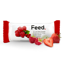 Feed - Barre repas complet fruits rouges - 100g