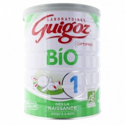 Guigoz® - GUIGOZ 1 Lait en poudre 0-6 mois BIO 800G   