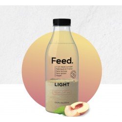 Feed - Boisson light repas complet peche the vert - 750ml