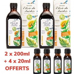 Dr THEISS - Élixir du suedois - 2x200ml + 4x20ml OFFERTS